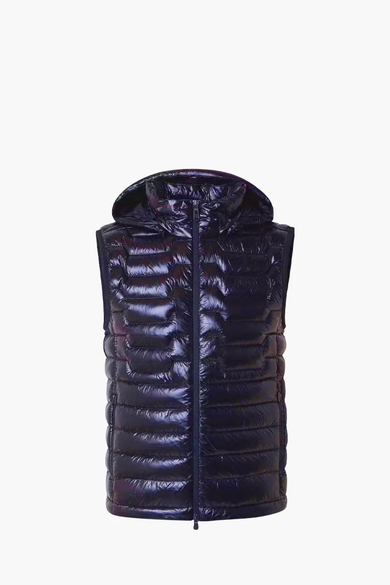 HUGO BOSS Men V Tak 2 Vest in Dark Blue