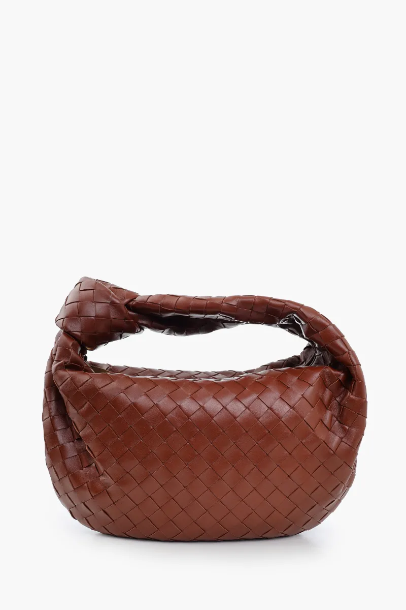 BOTTEGA VENETA Teen BV Jodie Shoulder Bag in Sapele