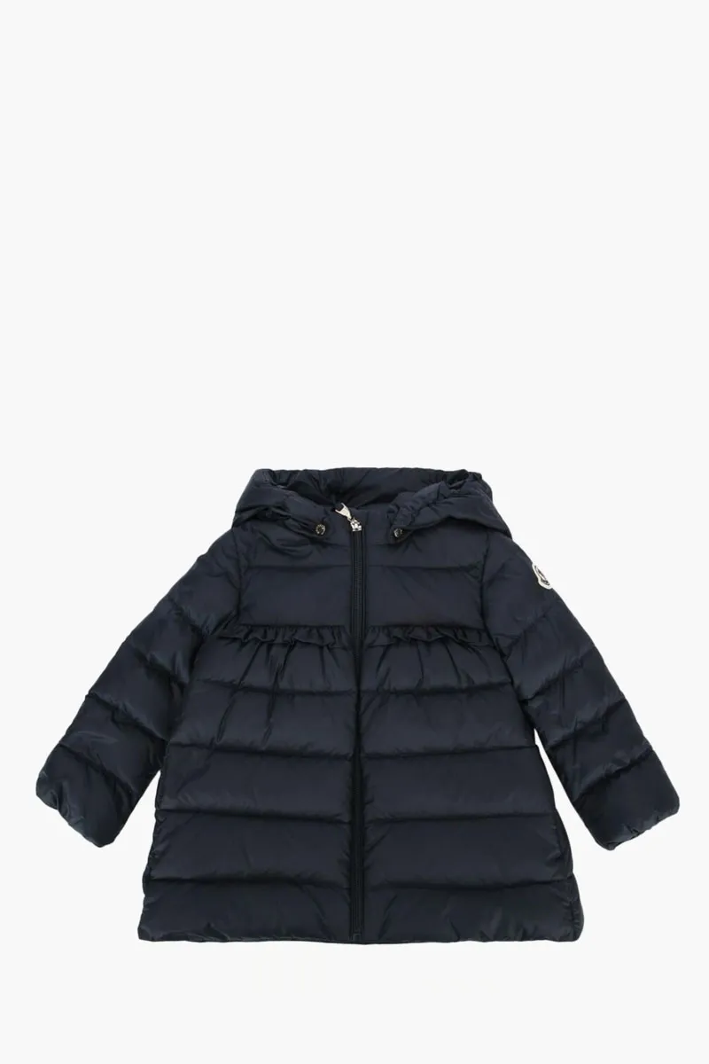 MONCLER Enfant Kid Odile Down Jacket in Blue polyamide - Fashion Forth
