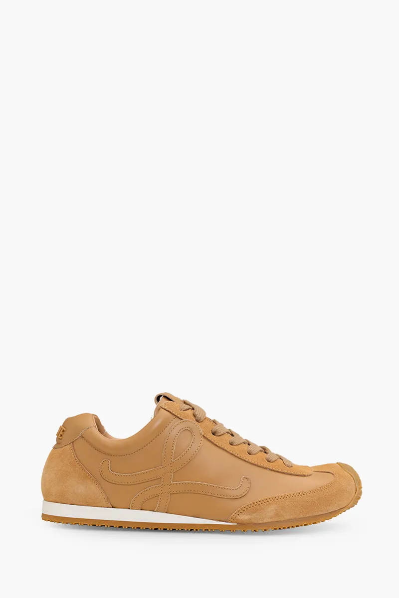 LOEWE Women Ballet Runner 2.0 Sneakers in Cinnamon Soft Calfskin