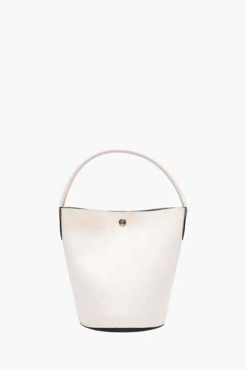 LONGCHAMP Cuir De Russie Bucket Bag in Paper Leather