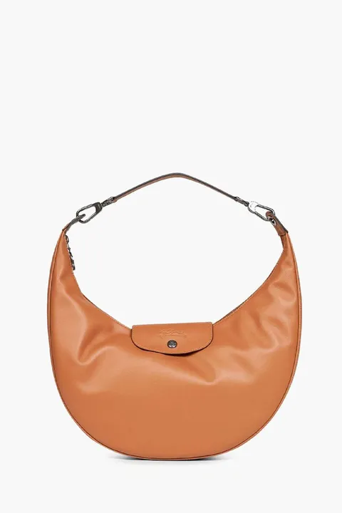 LONGCHAMP Le Pliage Xtra shoulder Bag in Cashew Cowhide Leather