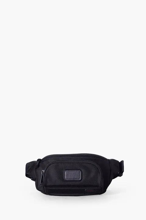 TUMI Gen 4.3 Core Waist Pack Bag in Black Ballistic Nylon