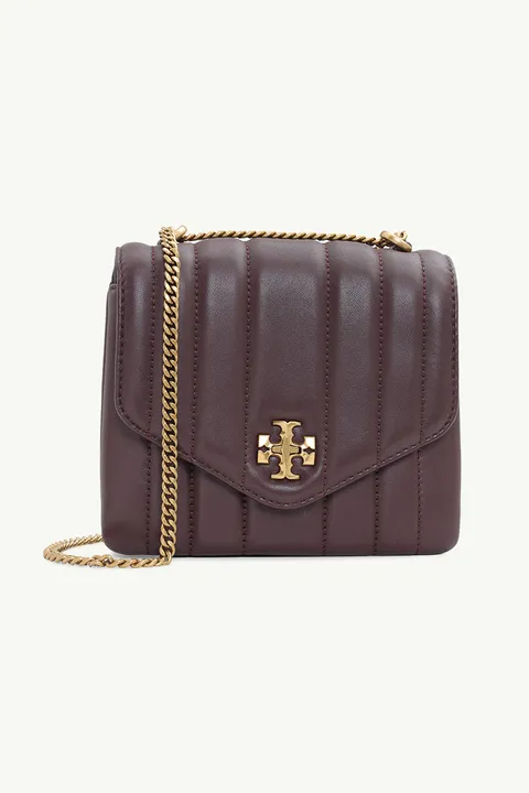 TORY BURCH Kira Square Crossbody in Tempranillo
