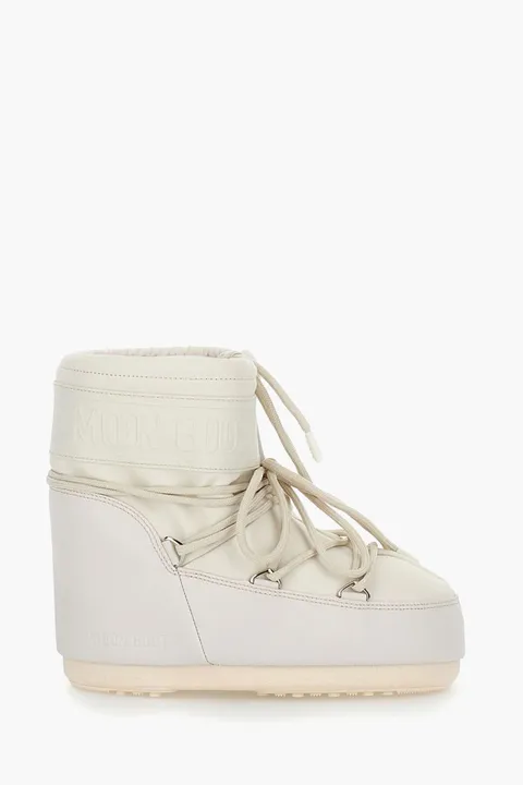 MOON BOOT Women Icon Low Rubber Boots in Cream