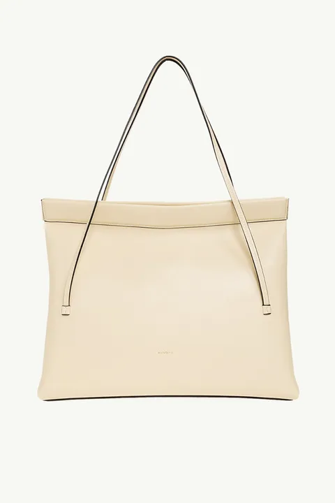 WANDLER Medium Joanna Shoulder Bag in Shell Soft Calf Leather