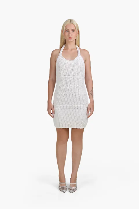 JACQUEMUS Women La Robe Nuvola Dress in White