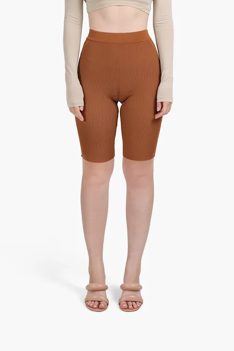 JACQUEMUS Women Le Short Lucca in Brown