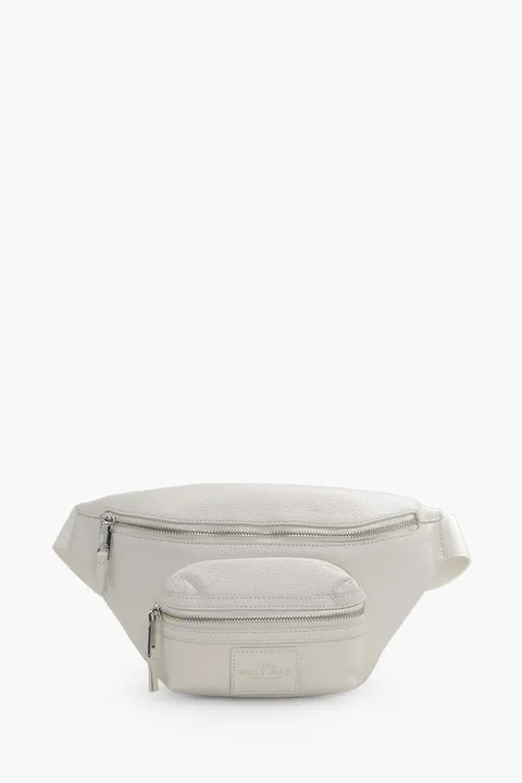 MARC JACOBS The Leather Belt Bag in Cotton/Silver