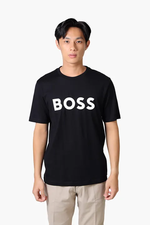 HUGO BOSS Men Tiburt 354 T-Shirt in Black