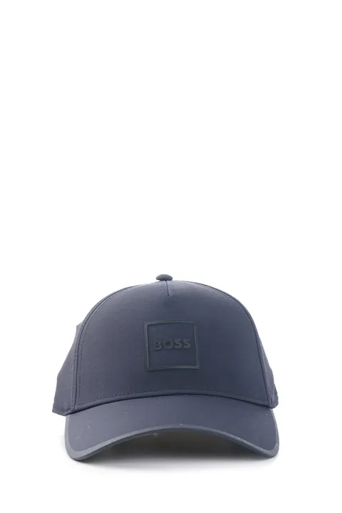 HUGO BOSS Men Pyer Golf Cap in Dark Blue Nylon