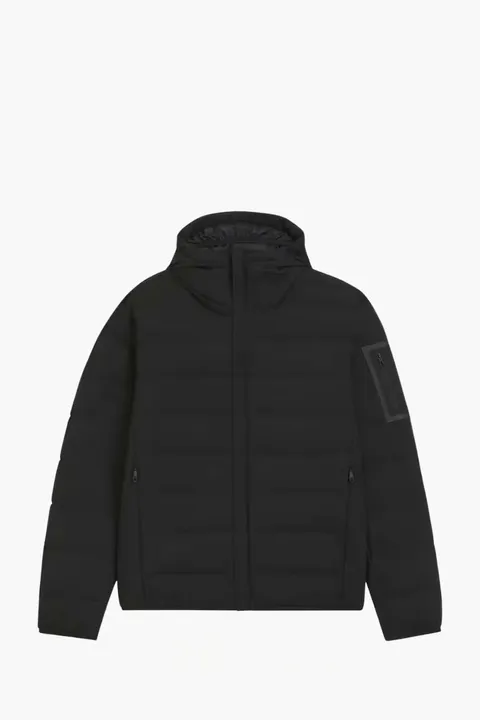 HUGO BOSS Men Boss Ow_Riplite JT HD Jacket in Black with Hoodie