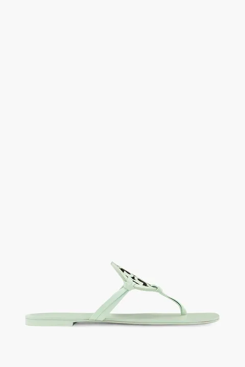 TORY BURCH Miller Square Toe Sandals in Meadow Mist