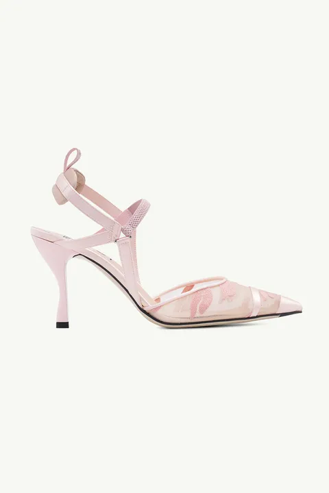 FENDI Women Colibri Lite Slingback Pumps 85mm
