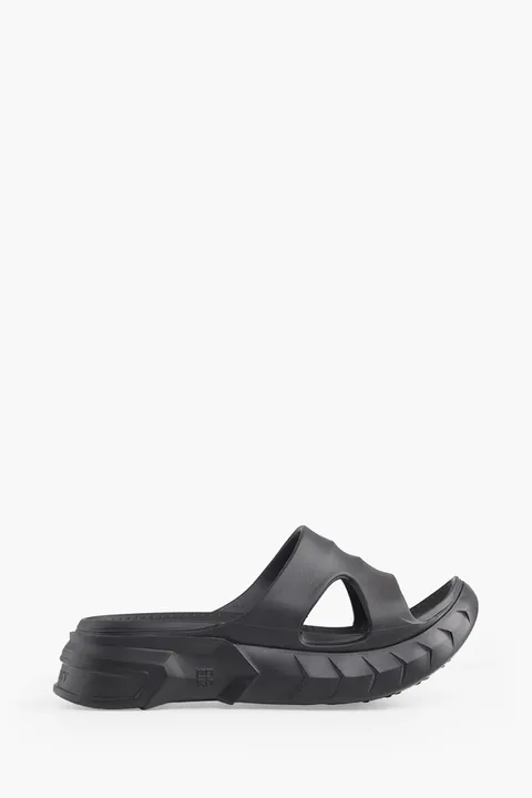 GIVENCHY Women Marshmallow Sandals in Black Rubber