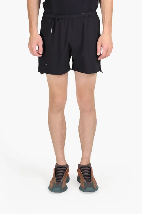 SIKI Fall Run Shorts in Black