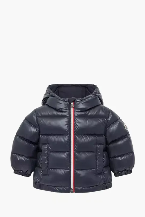 MONCLER Enfant Kid New Aubert Down Jacket in Navy Blue