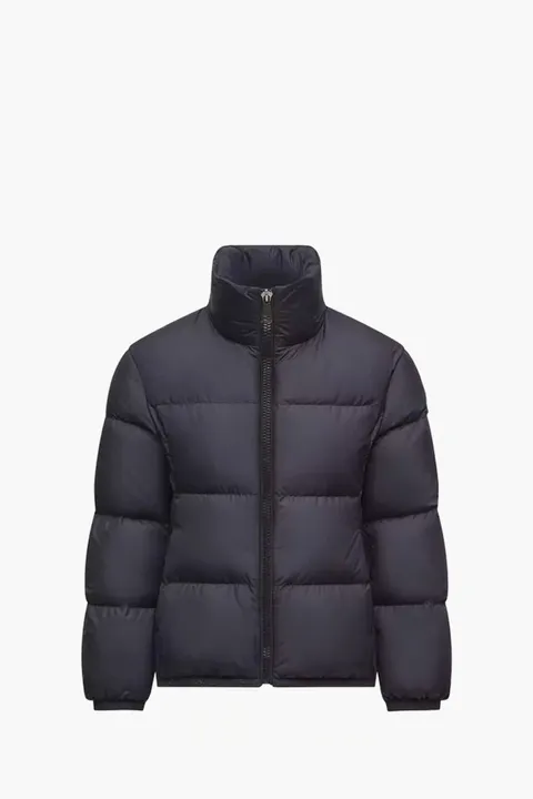 MONCLER Enfant Kid Cermasa Down Jacket in Navy Blue Polyester