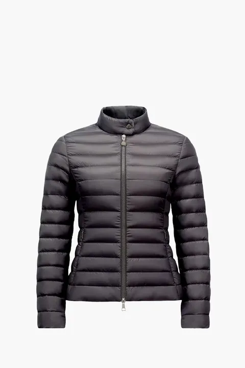 MONCLER Women Igelle Short Down Jacket in Black Nylon