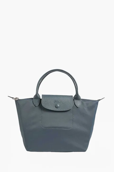 LONGCHAMP Small Le Pliage One Handbag in Anthracite Canvas