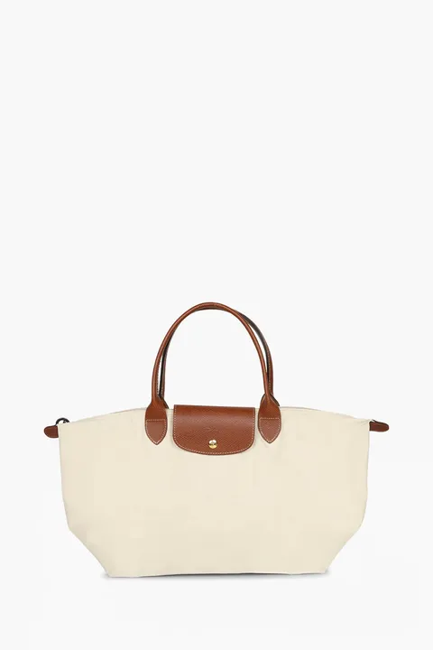 LONGCHAMP Large Le Pliage Handbag in Paper Canvas