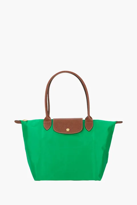 LONGCHAMP Medium Le Pliage Tote Bag in Green