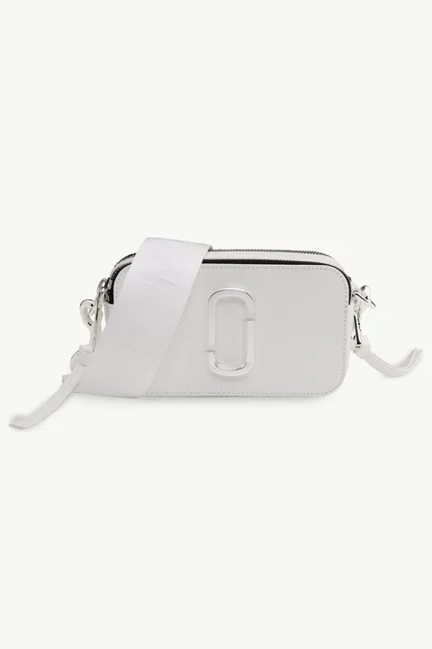 MARC JACOBS Small Snapshot DTM Camera Bag in White