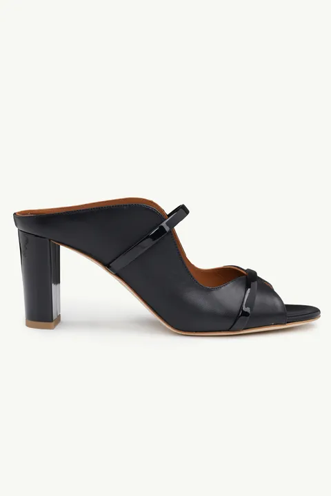 MALONE SOULIERS Norah Pumps 70mm in Black/Black